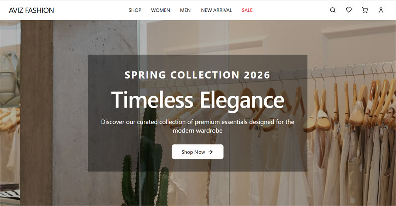 E-commerce Website